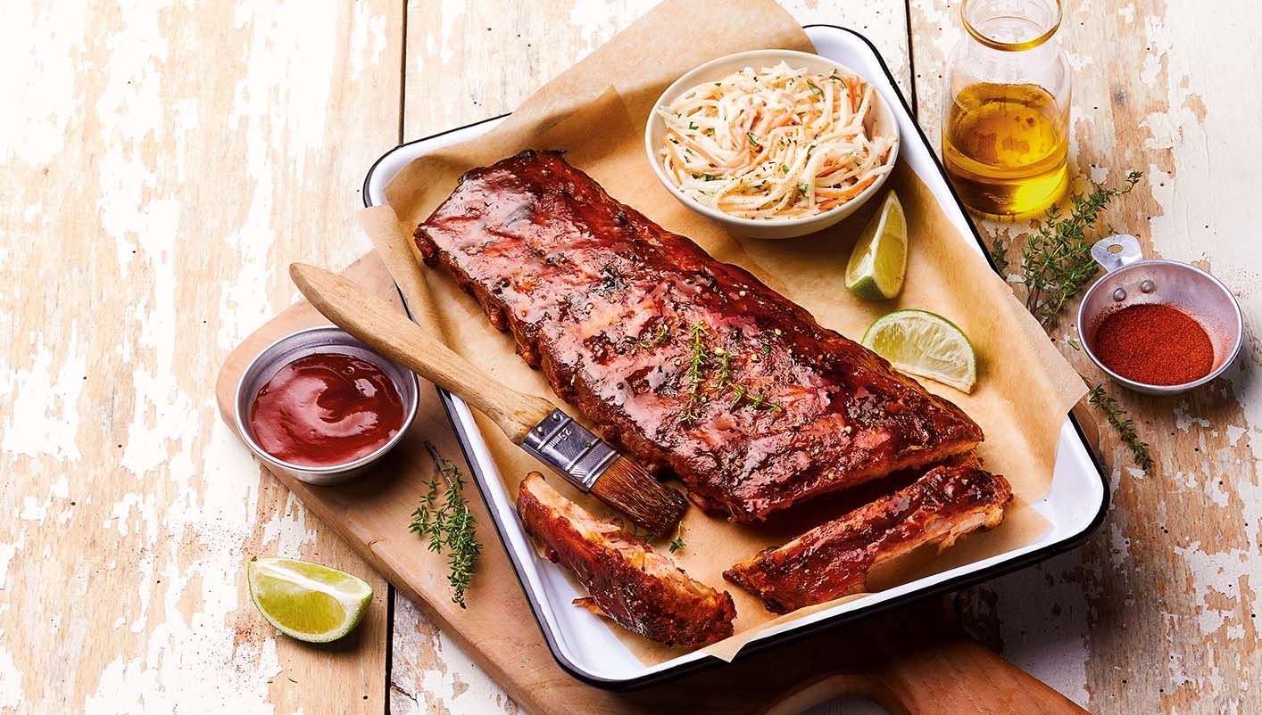 Ribs pur porc à la mexicaine