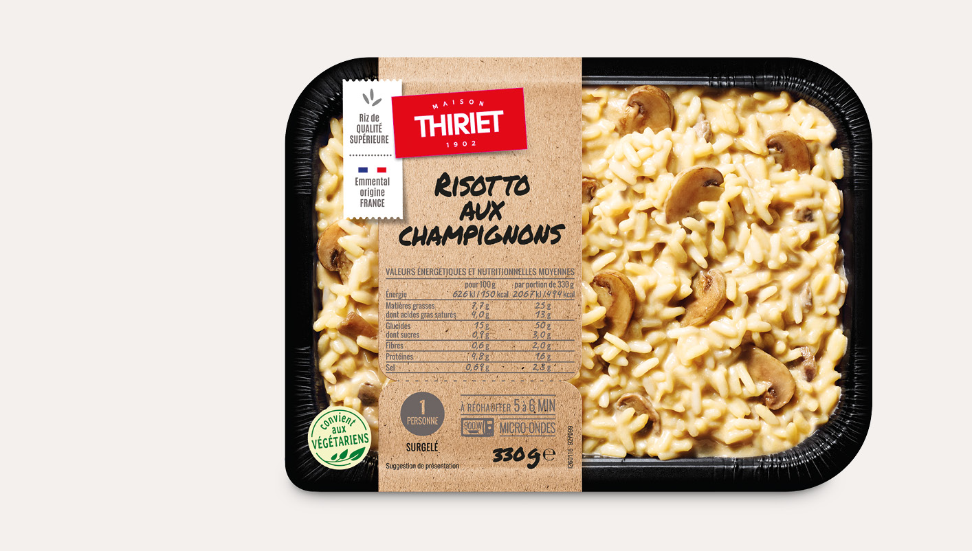 Risotto aux champignons