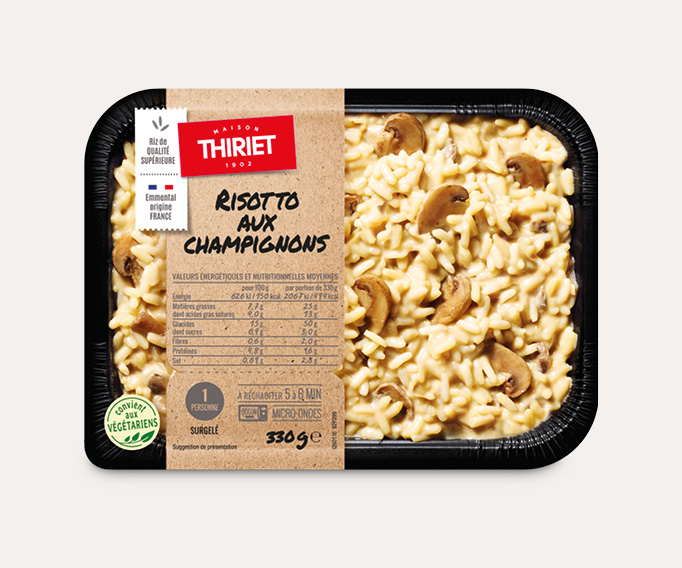 Risotto aux champignons