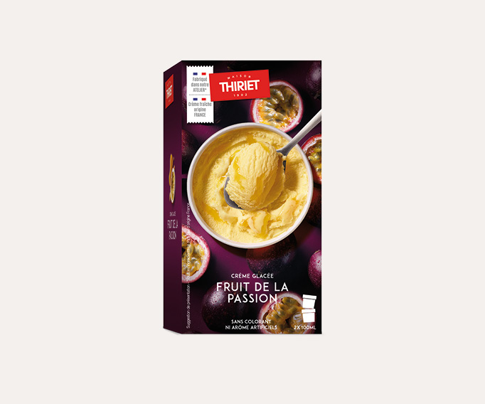 2 Pots fruit de la passion