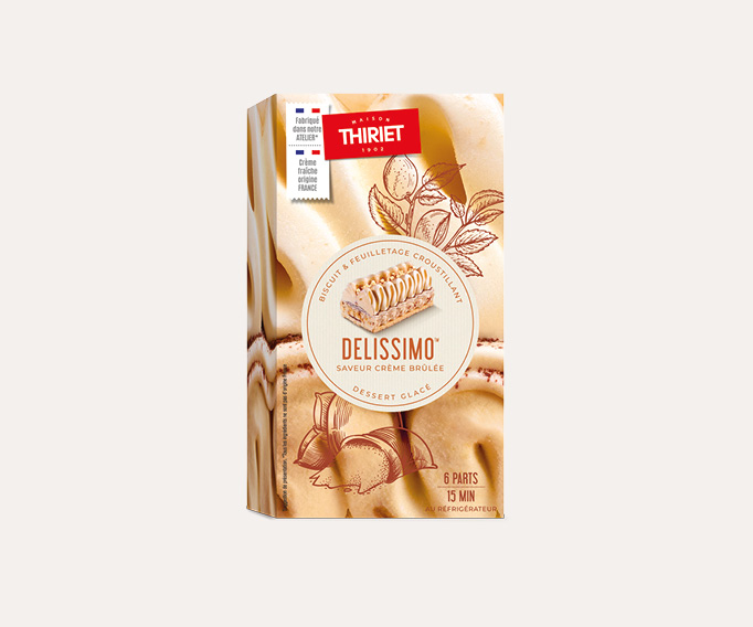 Delissimo™ saveur crème brûlée