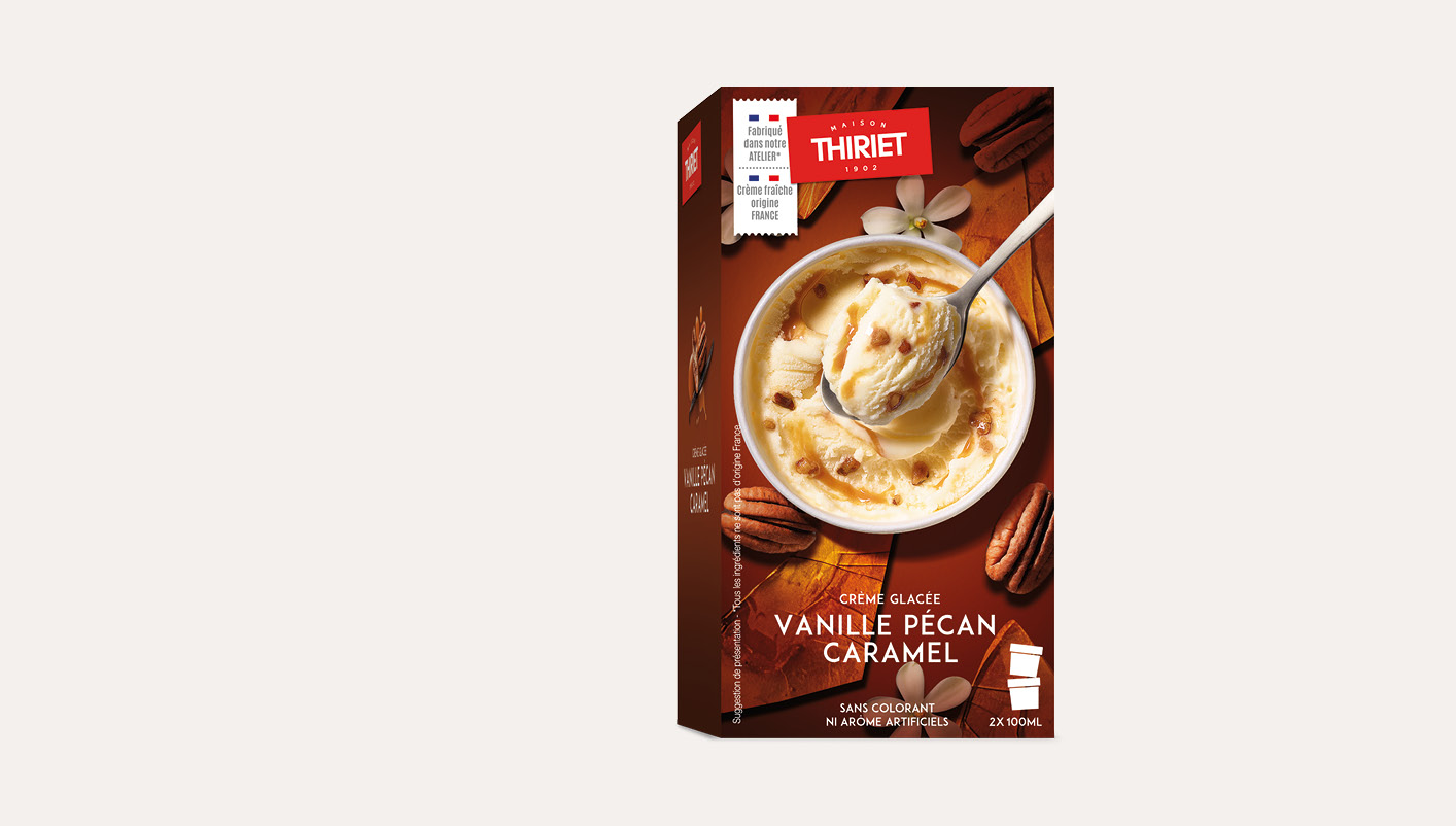 2 Pots vanille pécan caramel