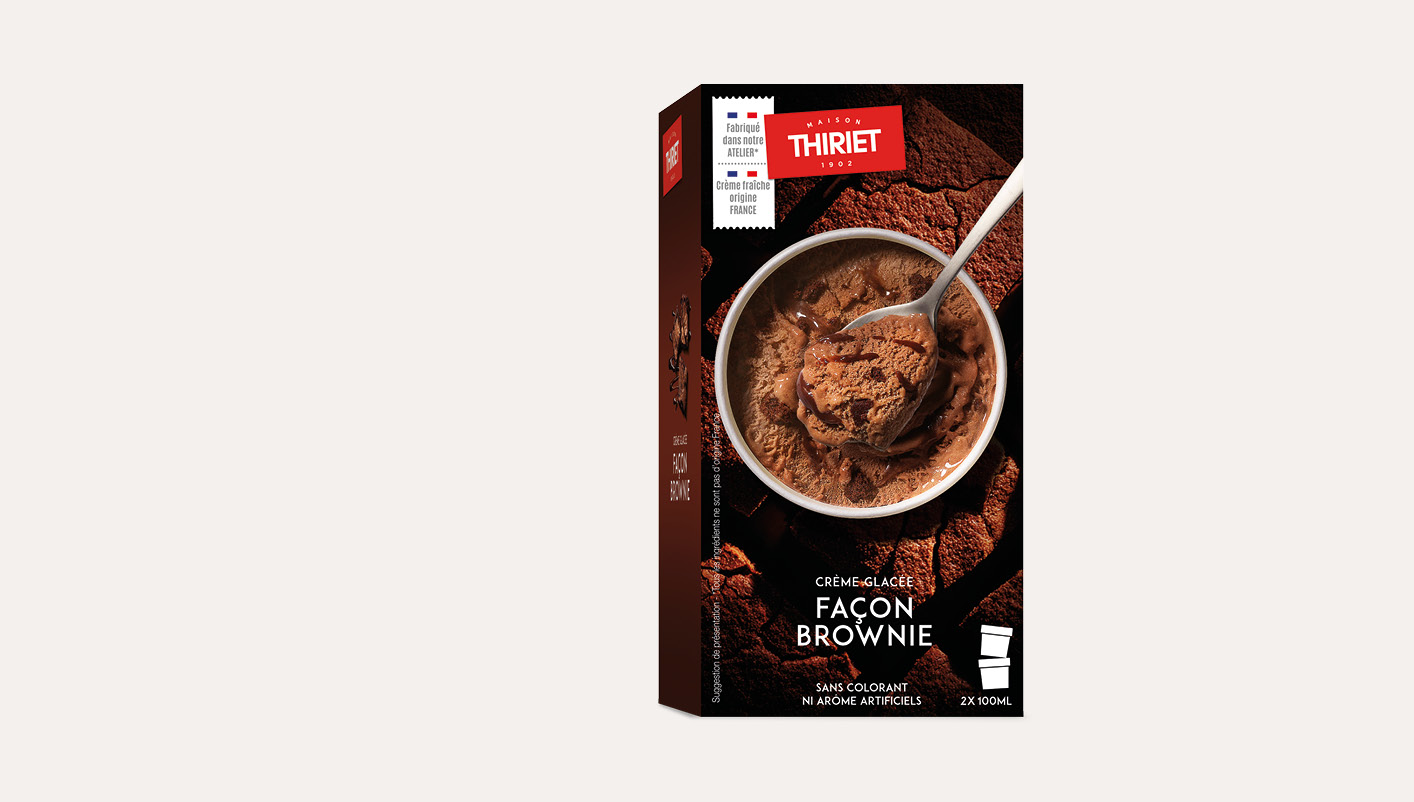 2 Pots façon brownie