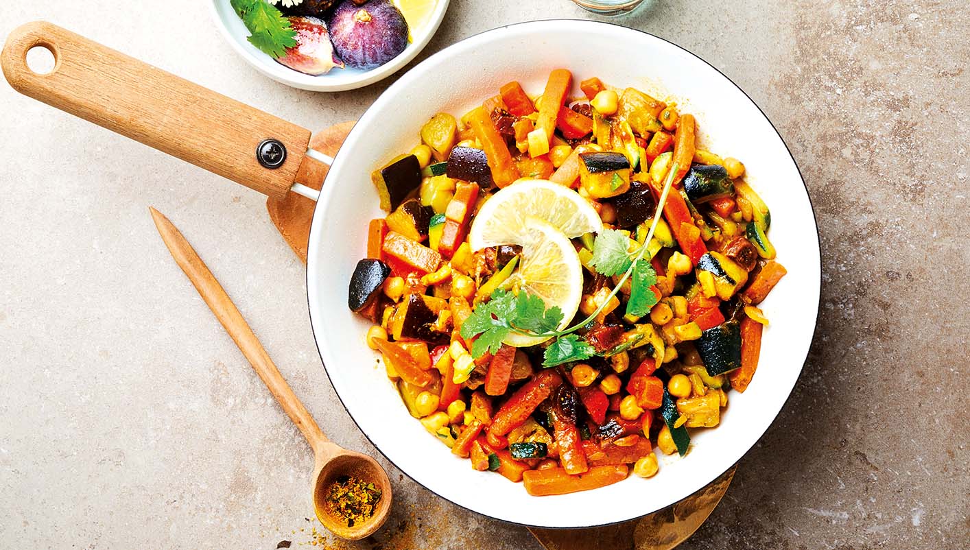 Poêlée cuisinée à l'orientale