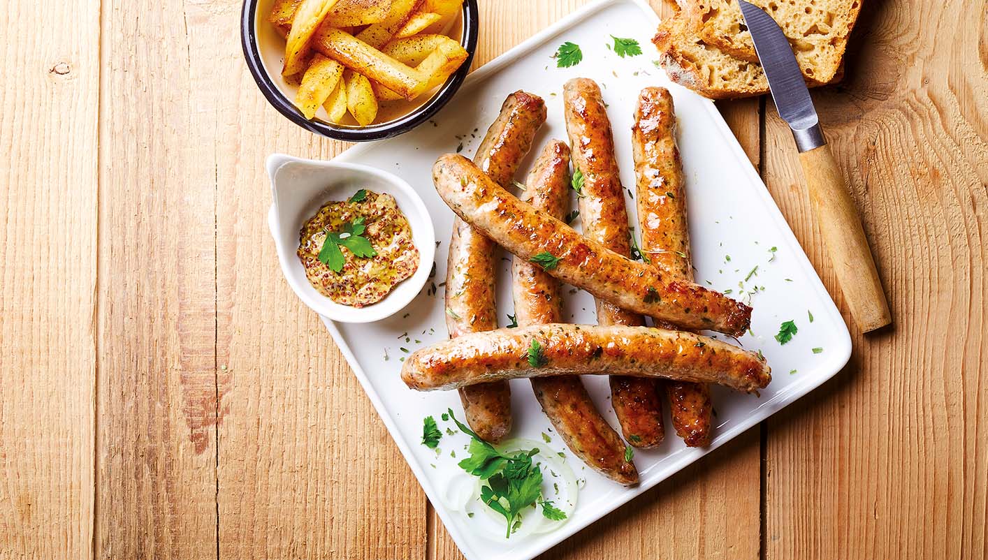 6 Chipolatas supérieures aux herbes