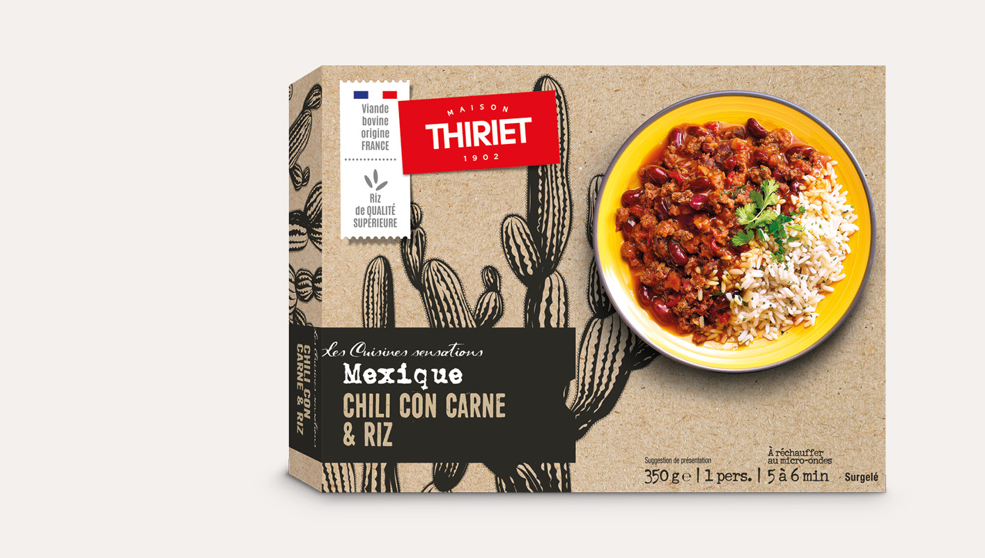 Chili con carne et riz
