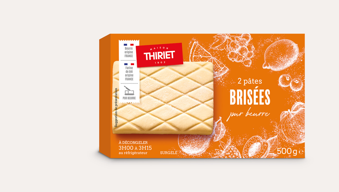 2 Pâtes brisées pur beurre à étaler