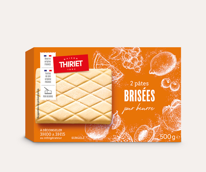 2 Pâtes brisées pur beurre à étaler