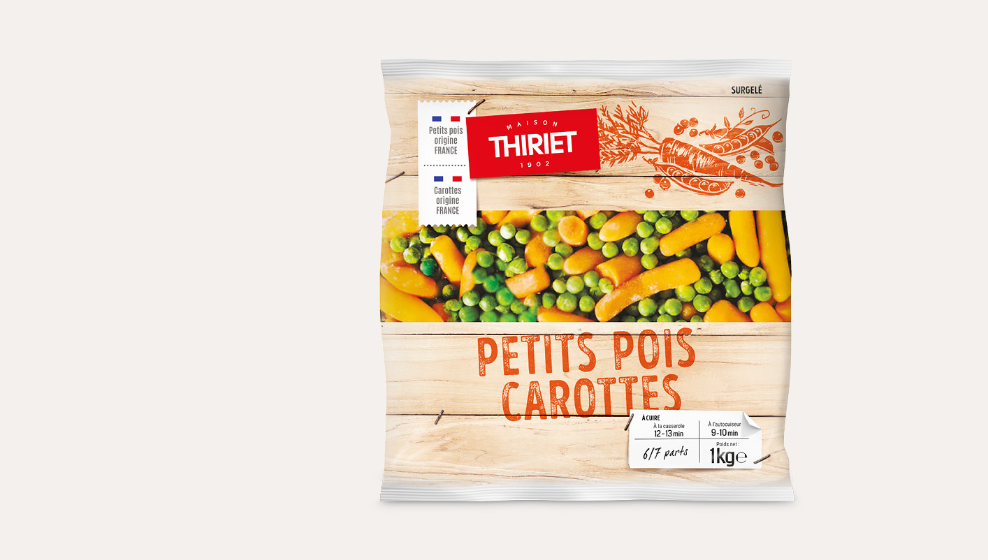 Petits pois carottes