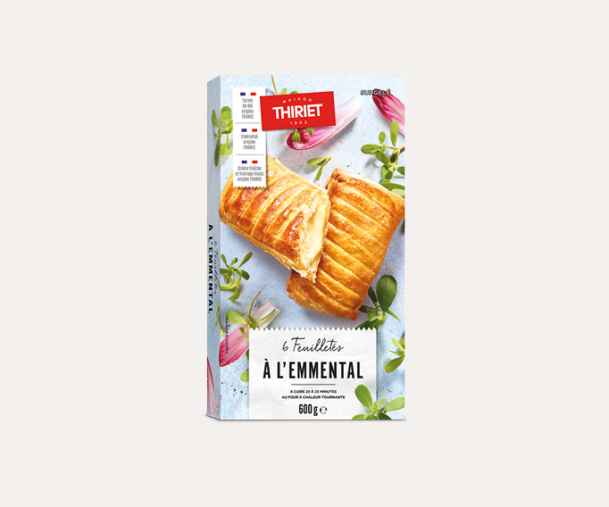 6 Feuilletés à l'emmental