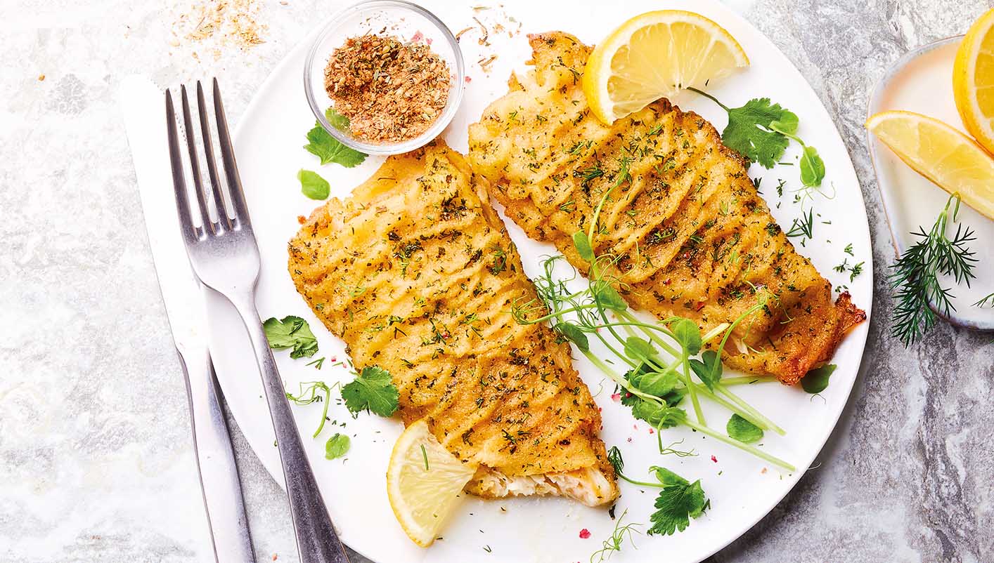 2 Portions de filets d'églefin aux herbes et aux épices