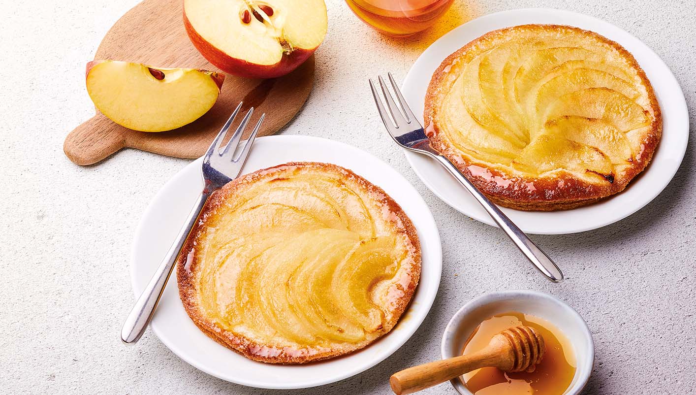 2 Tartelettes fines aux pommes