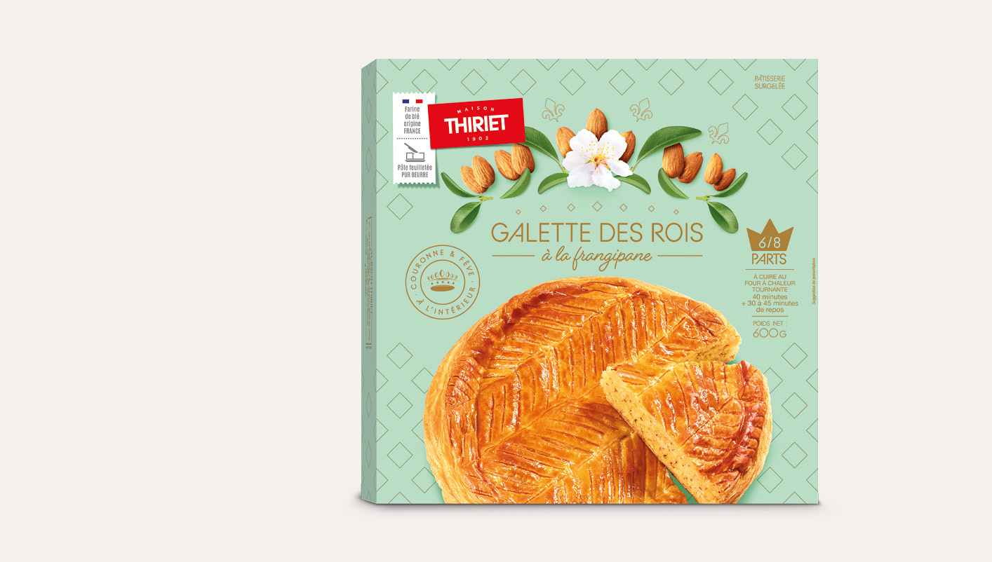 Galette des rois à la frangipane