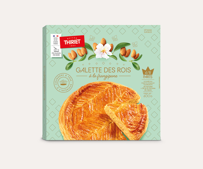 Galette des rois à la frangipane