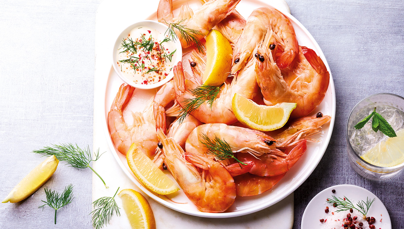 Gambas entières cuites ASC