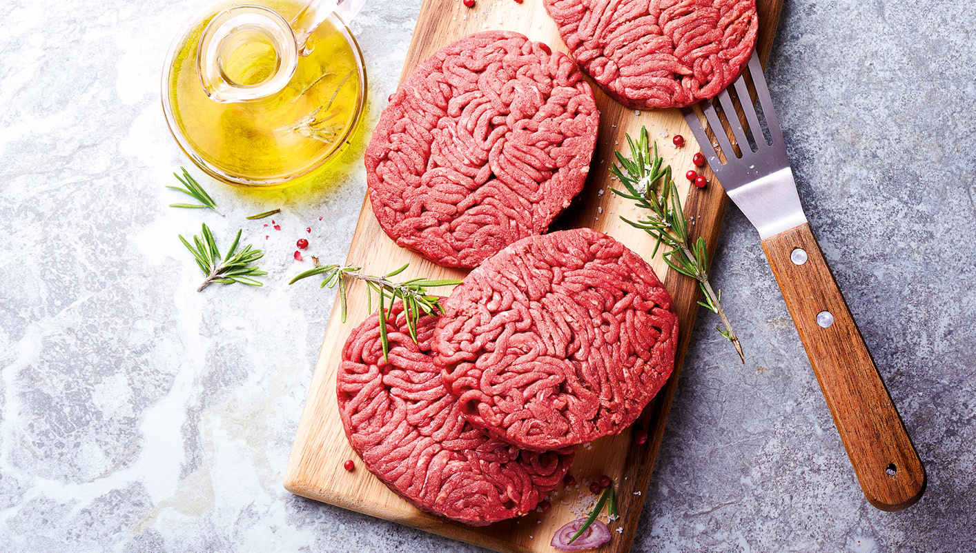 4 Steaks hachés pur bœuf façon bouchère 5% MG