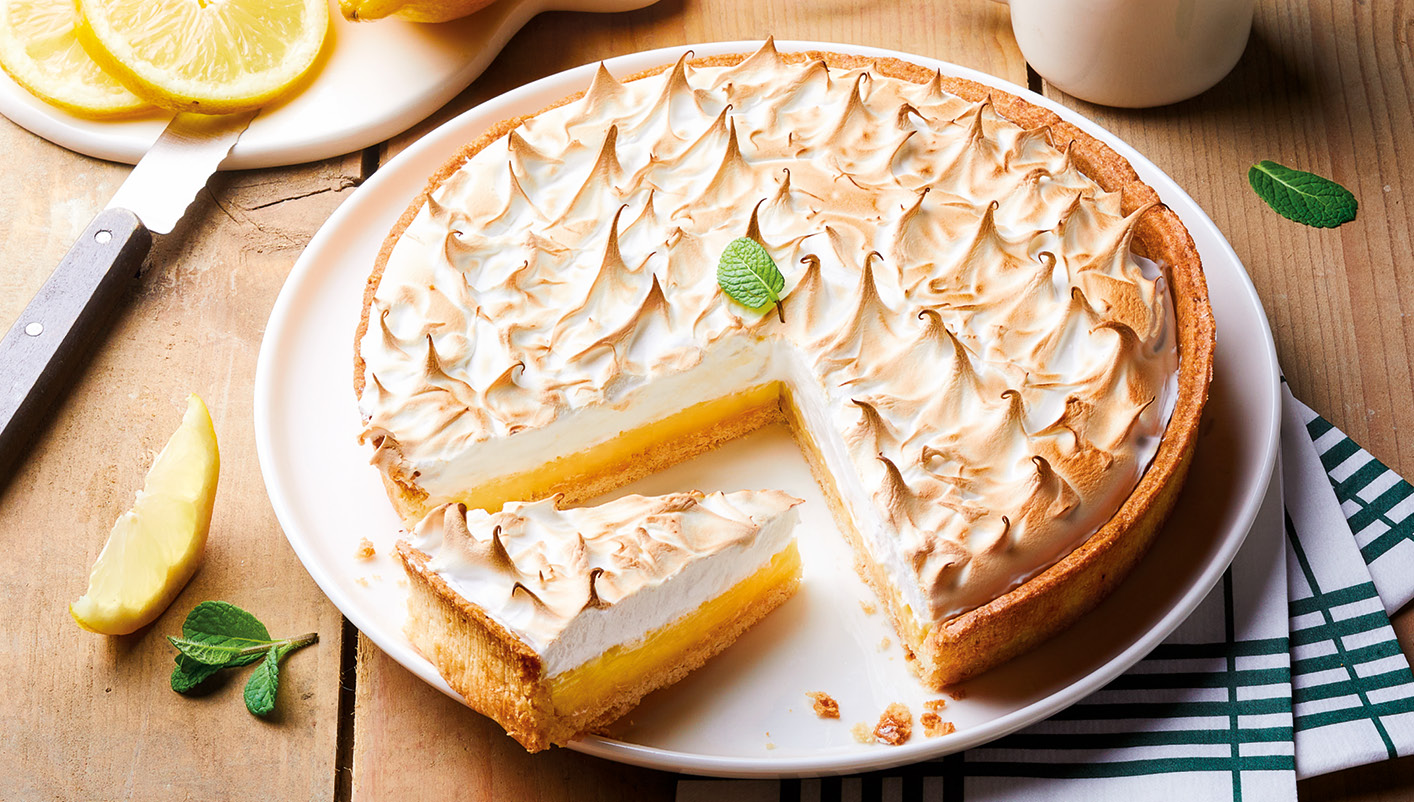 Tarte au citron meringuée