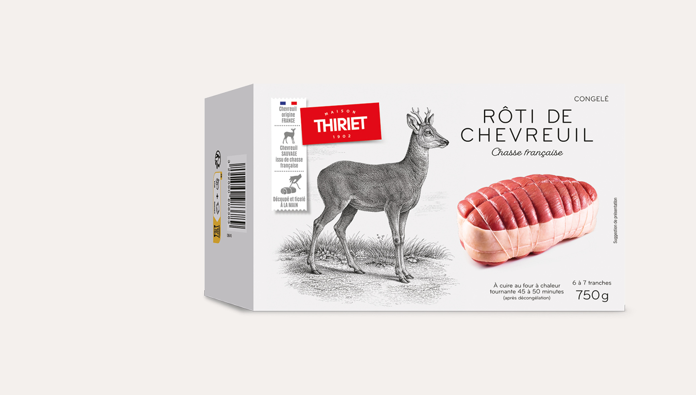 Rôti de chevreuil