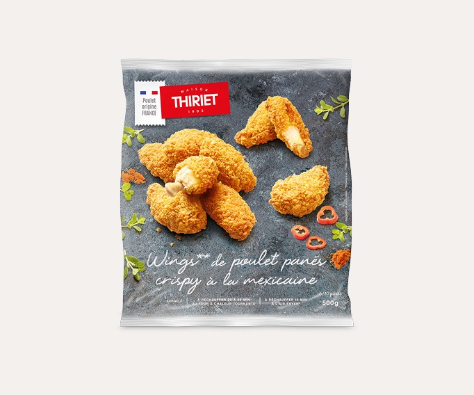 Wings de poulet panés