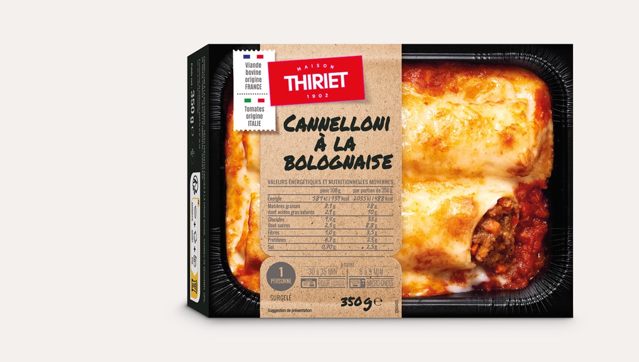 Cannelloni à la bolognaise