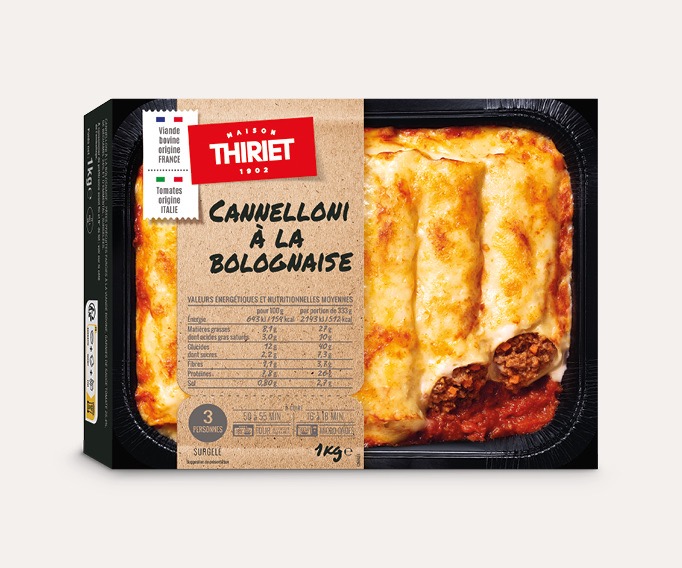 Cannelloni à la bolognaise