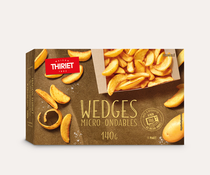 Wedges micro-ondables