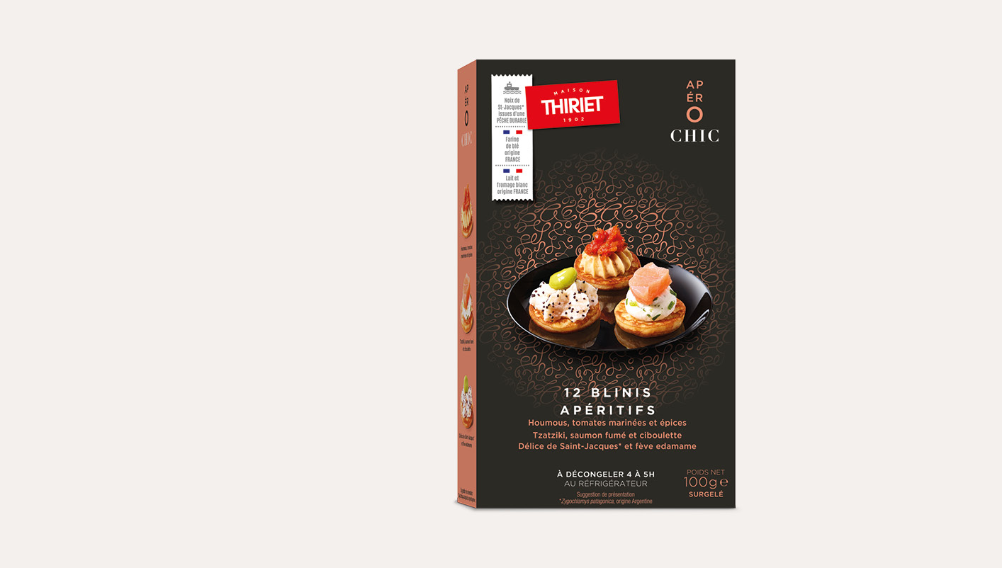 12 Blinis apéritifs