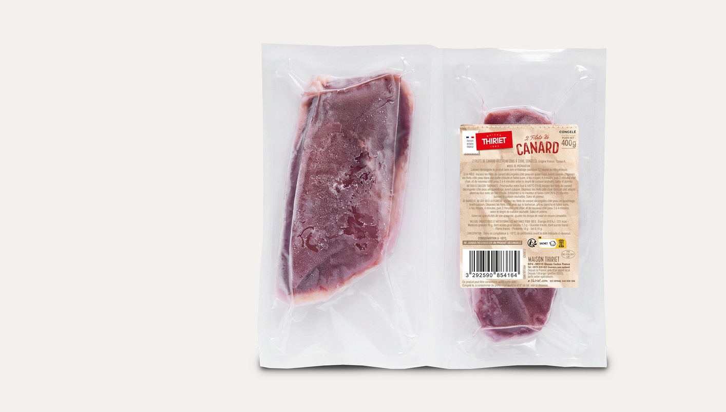 2 Filets de canard