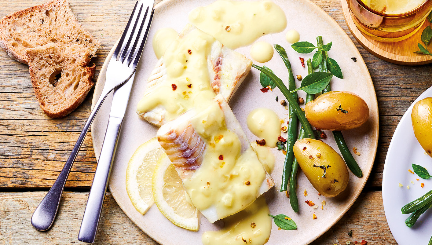 2 Portions filets colin d'Alaska sauce citron