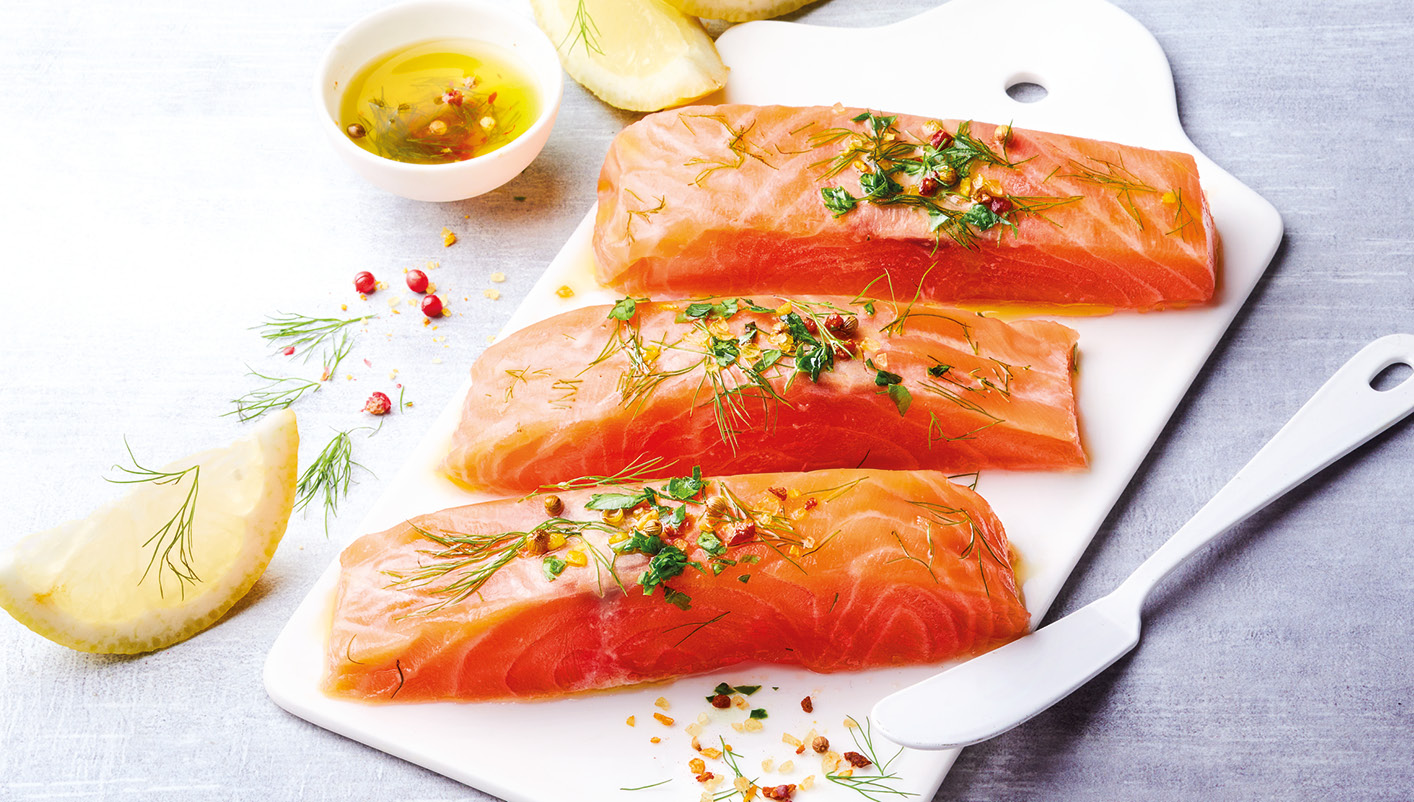 4 Pavés de saumon Atlantique sans peau