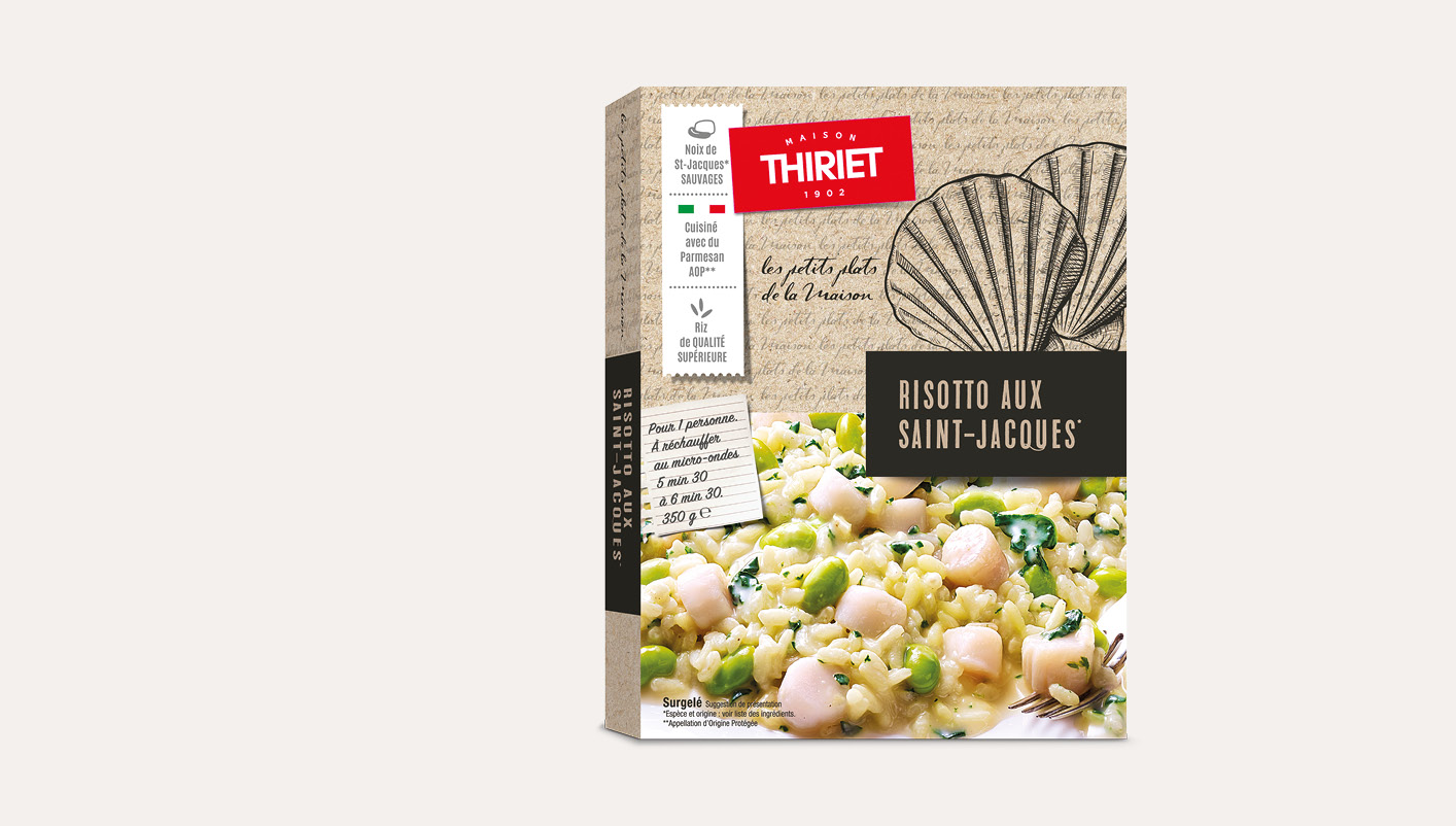 Risotto aux St-Jacques*