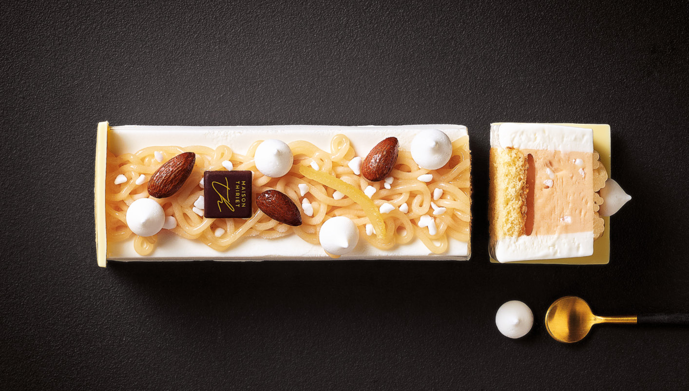 Entremets glacé agrumes