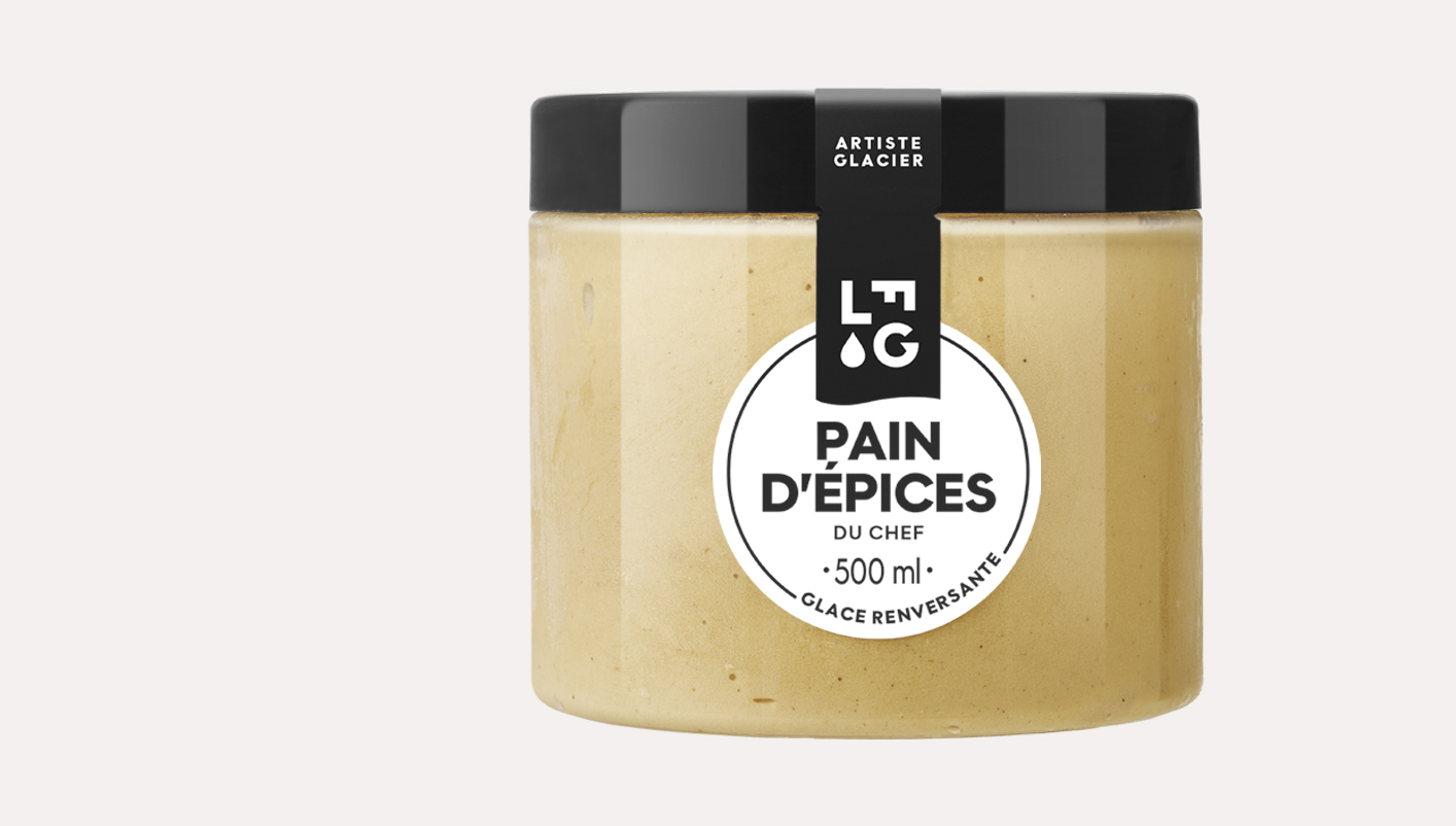 Crème glacée Pain d'épices du Chef