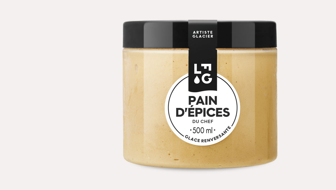 Crème glacée Pain d'épices du Chef