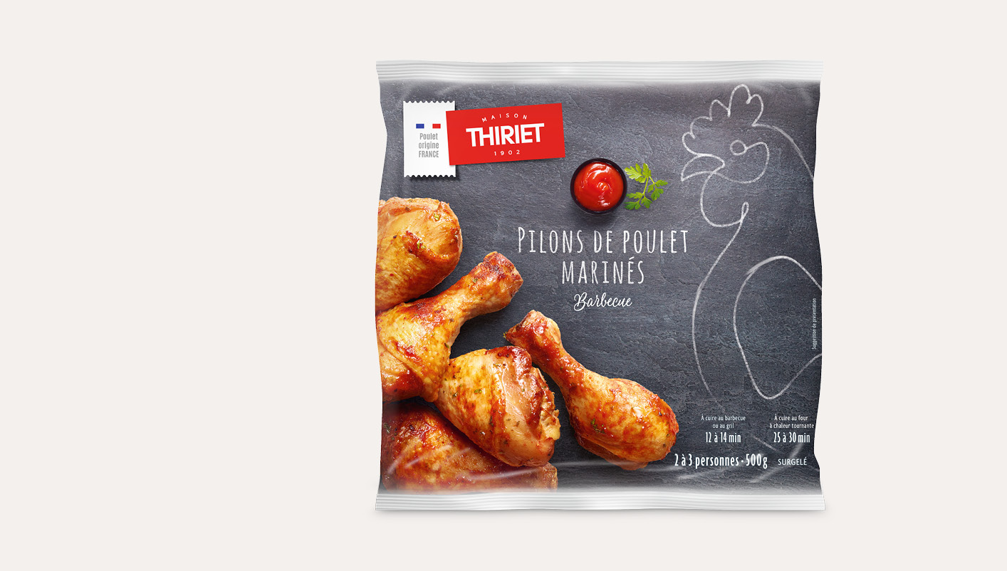 Pilons de poulet marinés barbecue
