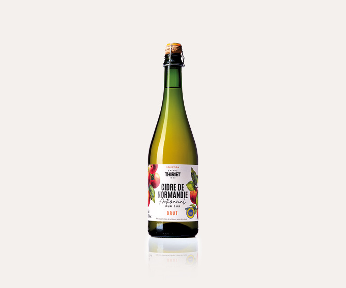 Cidre de Normandie artisanal brut - pur jus