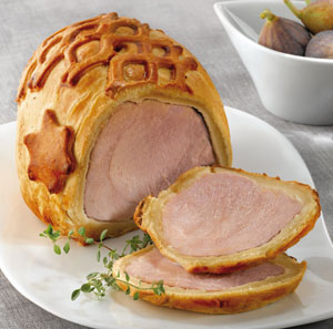 Jambon cuit en croûte surgelé, gamme Offres du mois sur Thiriet