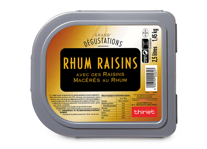 Grand'Dégustations™ Maxi Rhum Raisins