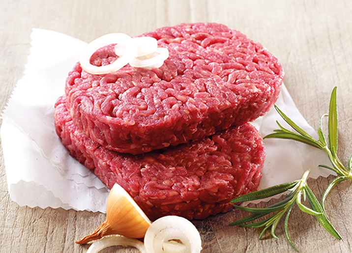 2 Steaks hachés biologiques pur boeuf 10% M.G.
