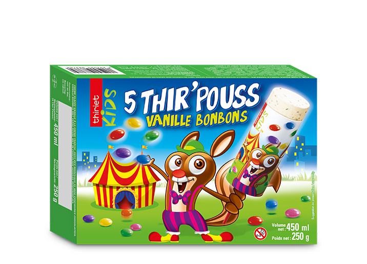 5 Thir'Poussâ„¢ Vanille/Bonbons
