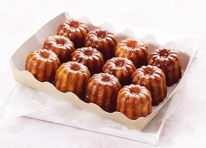 12 Mini cannelés