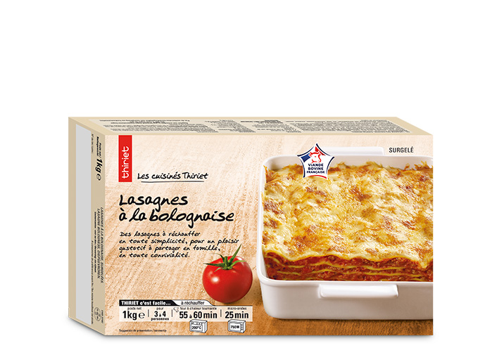 Lasagnes à la bolognaise
