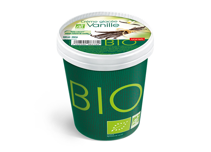 Pot Crème glacée Vanille biologique