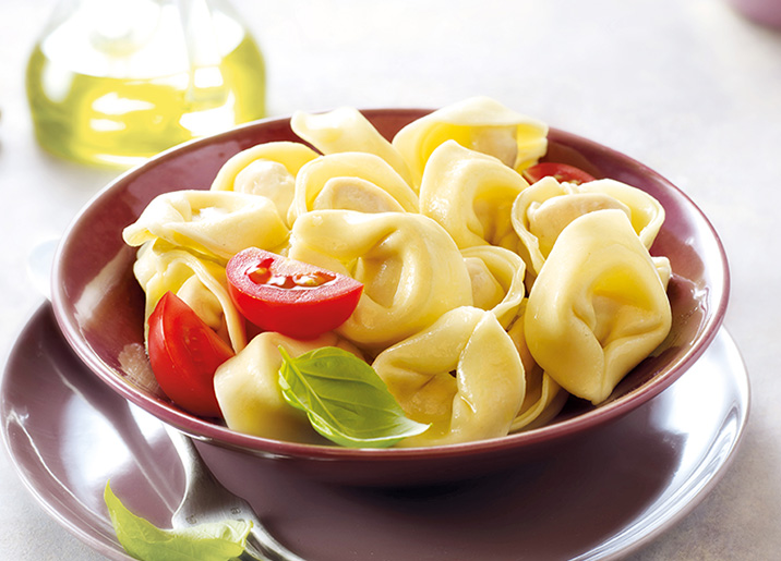 Tortellini tomate/mozzarella biologiques