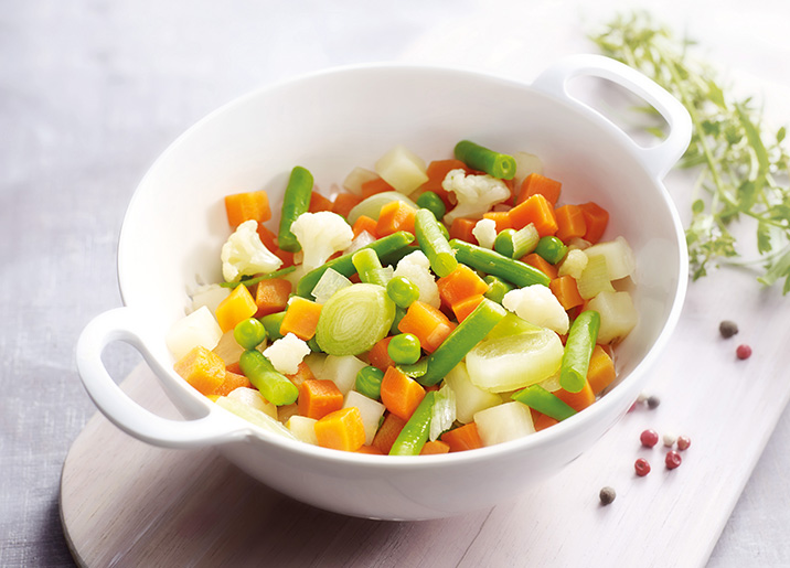 Légumes pour potage biologiques