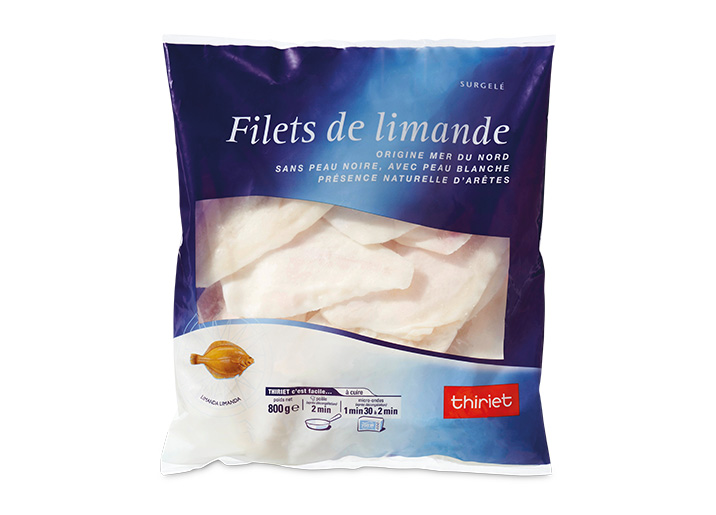 Filets de limande