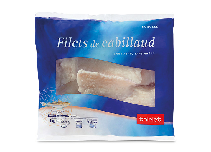 Filets de cabillaud