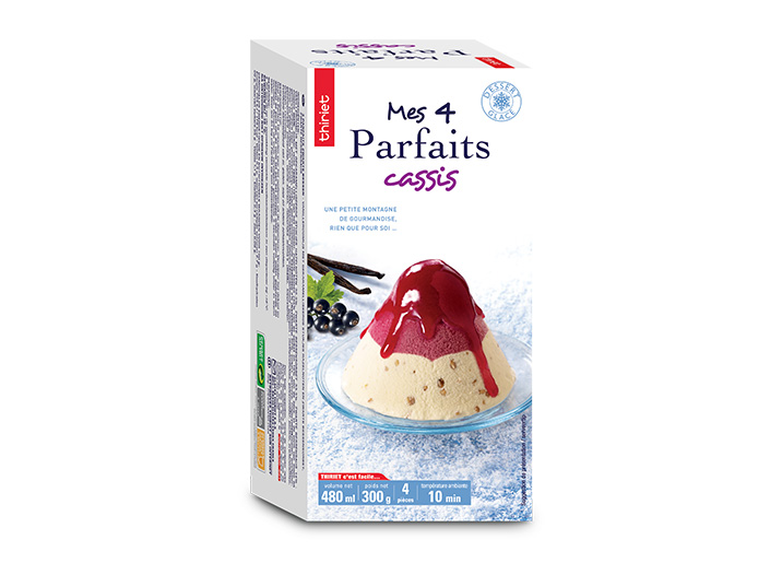 4 Parfaits cassis