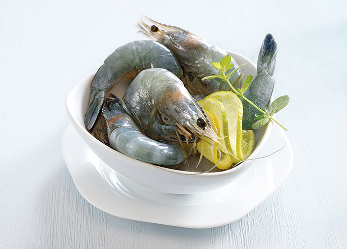 Gambas sauvages entières crues
