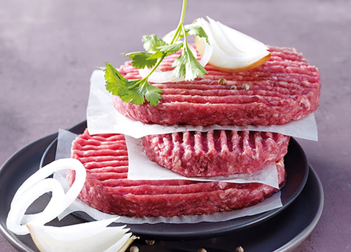 10 Burgers oignons 15% M.G.